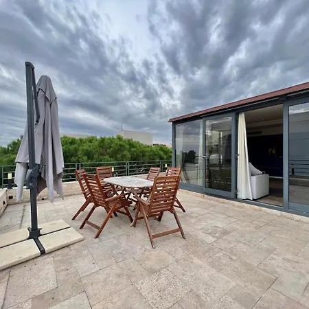 דירה Skr - Rooftop Flat 6p *