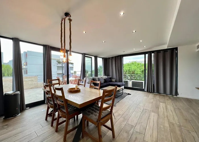 דירה Skr - Rooftop Flat 6p *