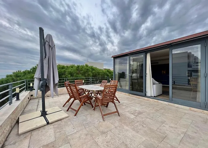 דירה Skr - Rooftop Flat 6p *